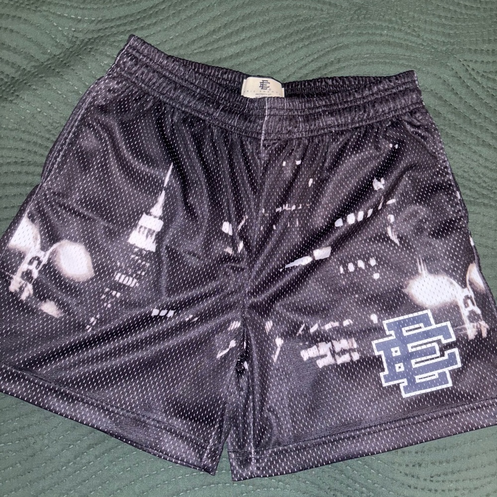Eric Emanuel Black skyline shorts